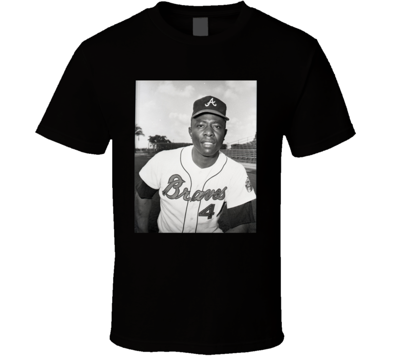 Hank Aaron Atlanta Baseball T Shirt