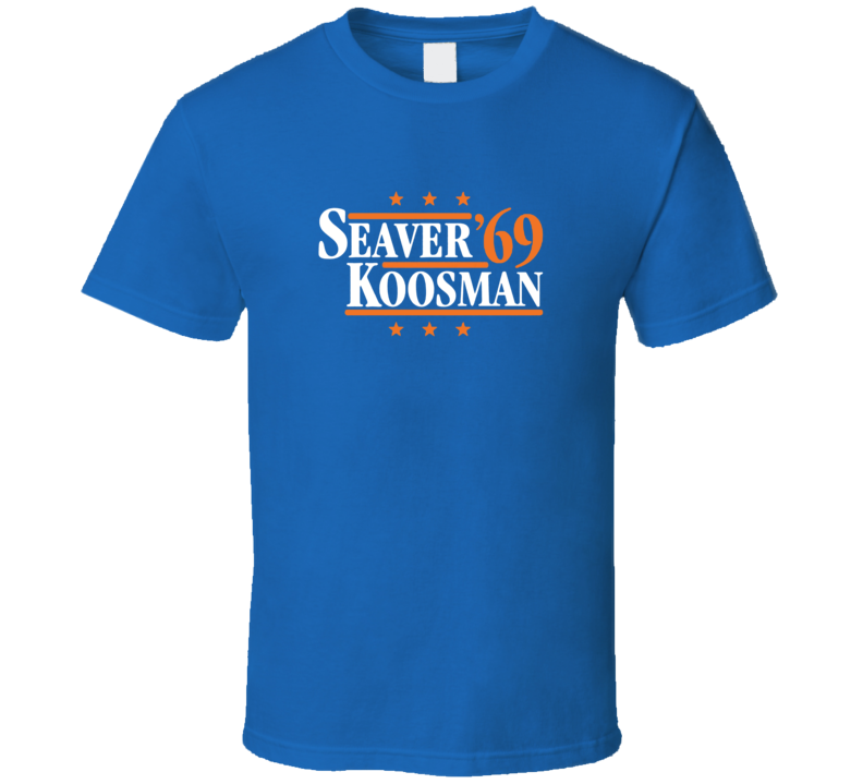 Seaver Koosman New York Retro Baseball T Shirt