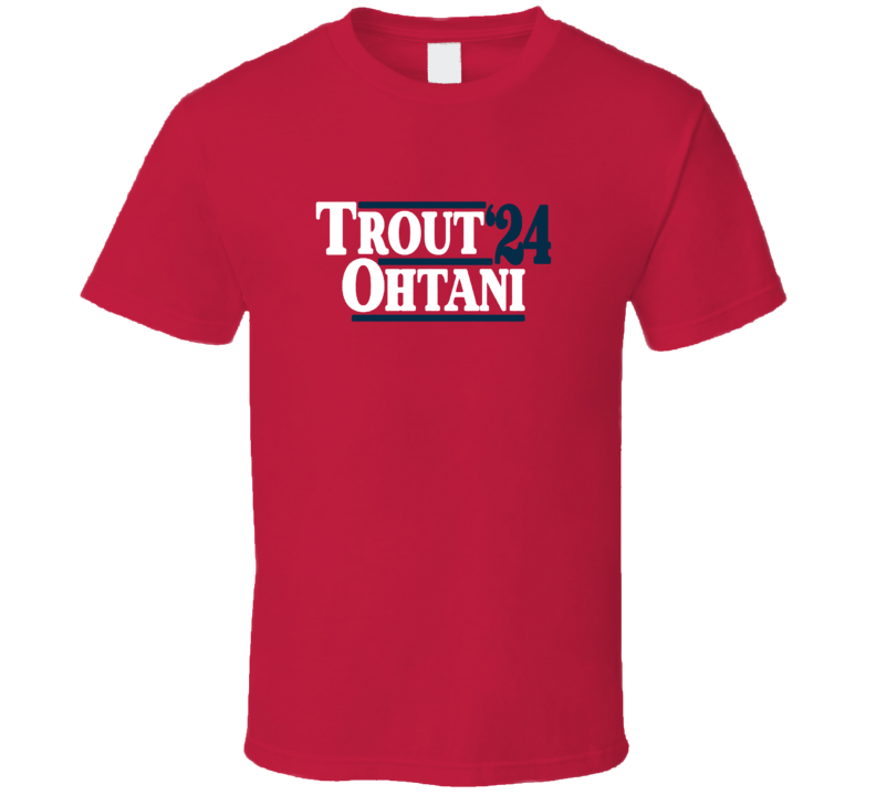 Trout Othanie Anaheim Election Style Baseball T Shirt