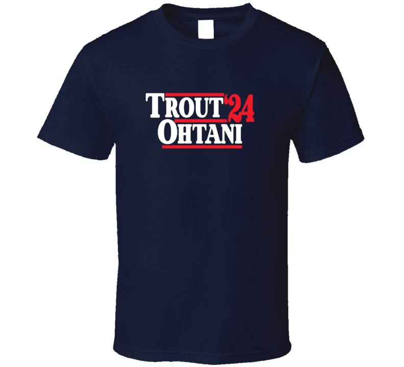 Trout Othani 24 Anaheim Baseball Fan T Shirt