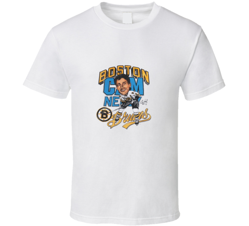 Cam Neely Caricature Boston Hockey Fan T Shirt