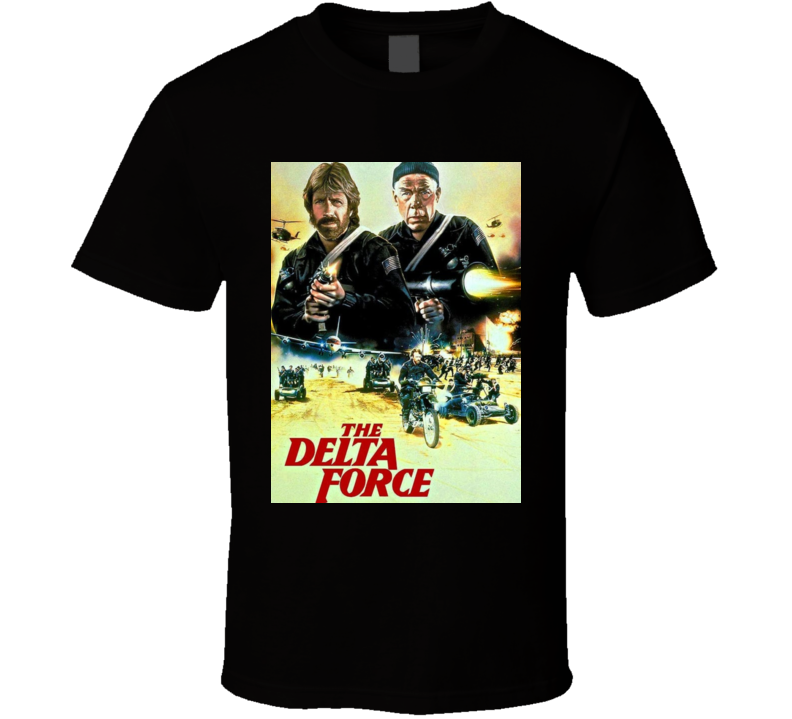 Delta Force Chuck Classic American Action Movie T Shirt