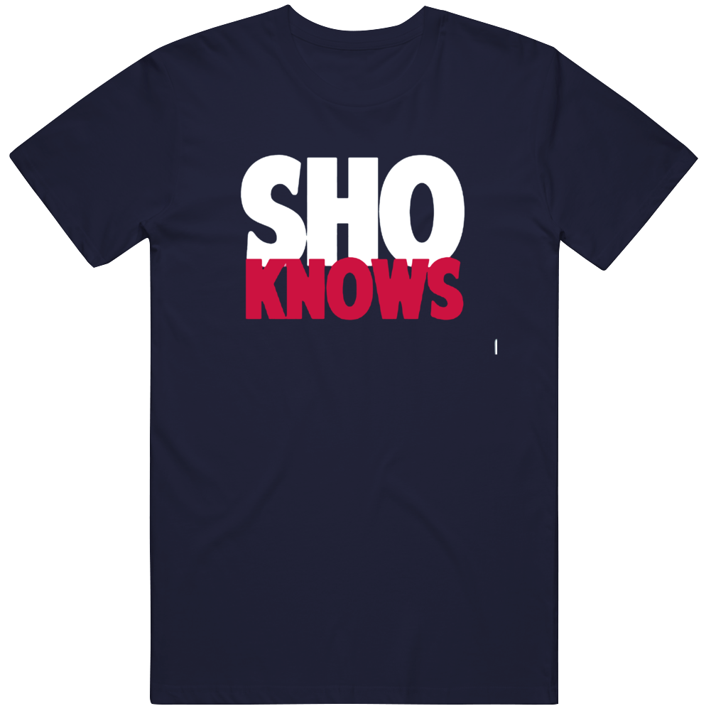 Sho Knows Ohtani Los Angeles Baseball Fan T Shirt