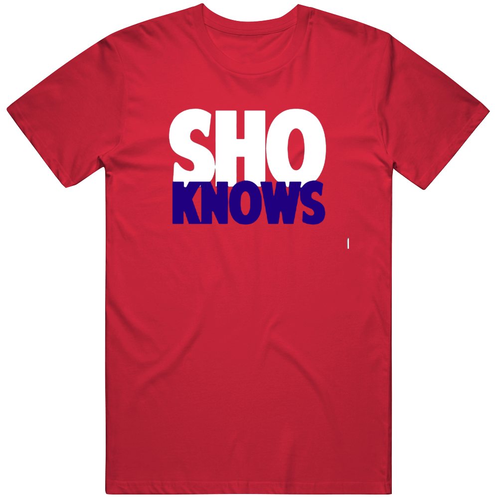 Sho Knows Ohtani Los Angeles Baseball Fan V2 T Shirt