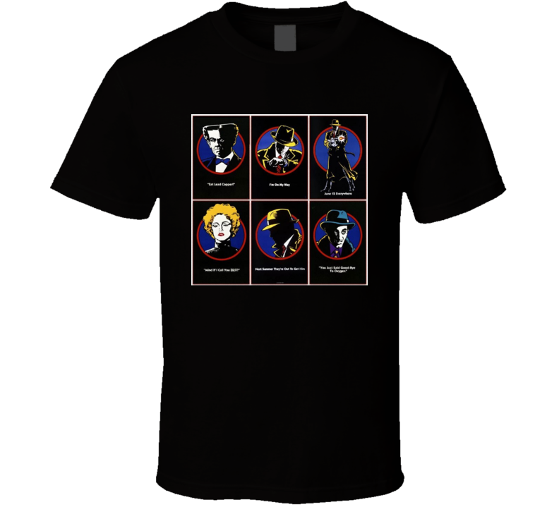Cult Classic Dick Tracy 1990 Movies V3 T Shirt