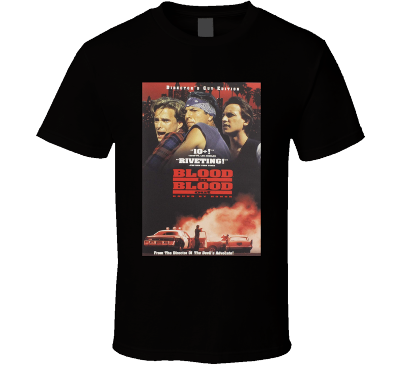 Blood In Blood Out 90's Retro Movie T Shirt