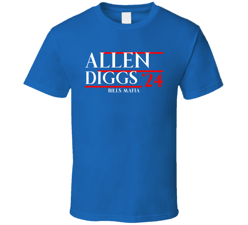 Allen Diggs Bills Mafia Presidential Football T Shirt