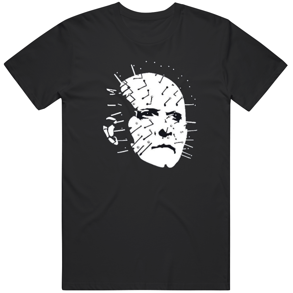 Pinhead Hellraiser 80s Cult Classic Horror Movie T Shirt