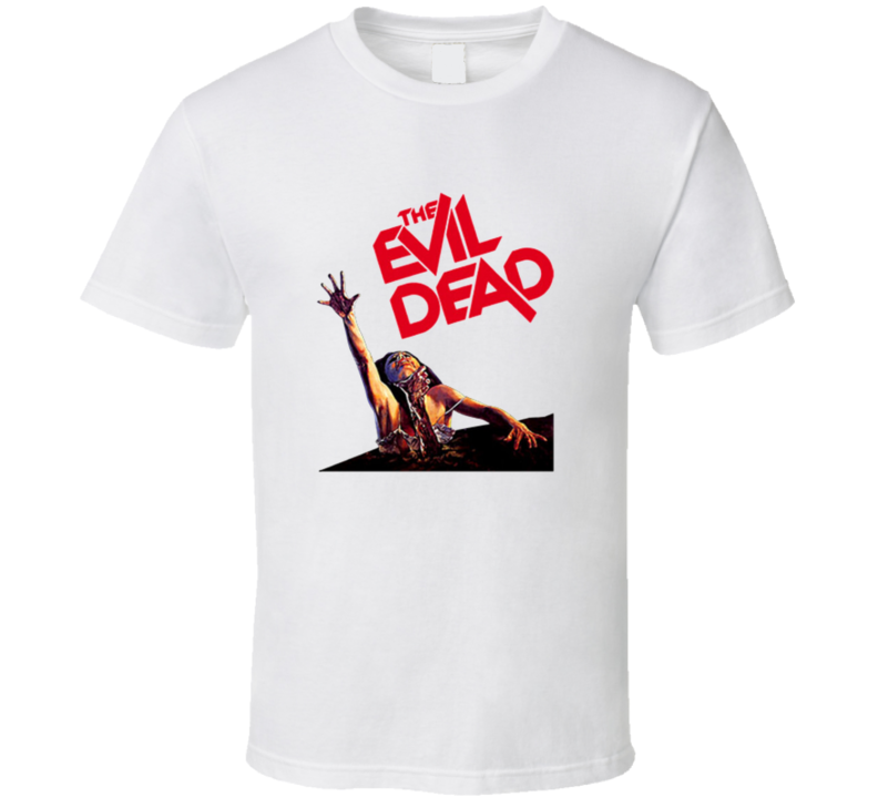 Evil Dead 80's Retro Cult Classic Horror Movie T Shirt