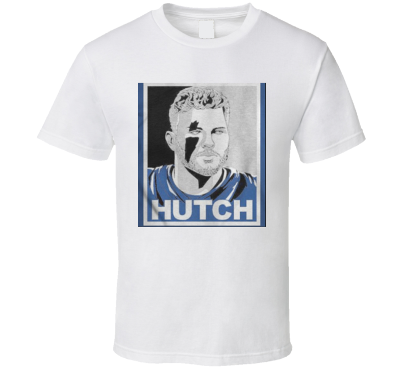 Aidan Hutchinson Detroit Football Big Face T Shirt
