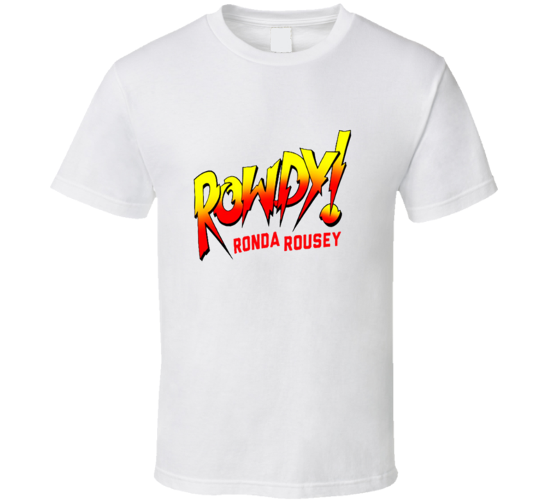 Rowdy Ronda Piper Wrestling T Shirt