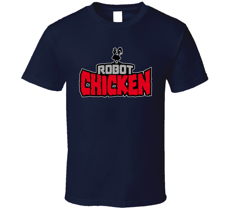 Robot Chicken Tv Show Logo T Shirt