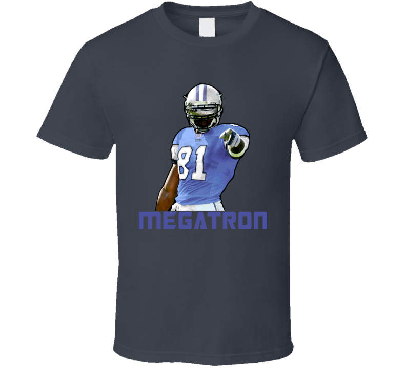 Calvin Johnson Detroit Megatron Football T Shirt