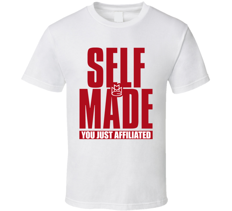 Self Made Rick Ross Maybach Affiliated Rap T Shirt
