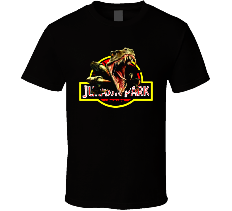 Jurassic Park Dinosaur Action Movie T Shirt