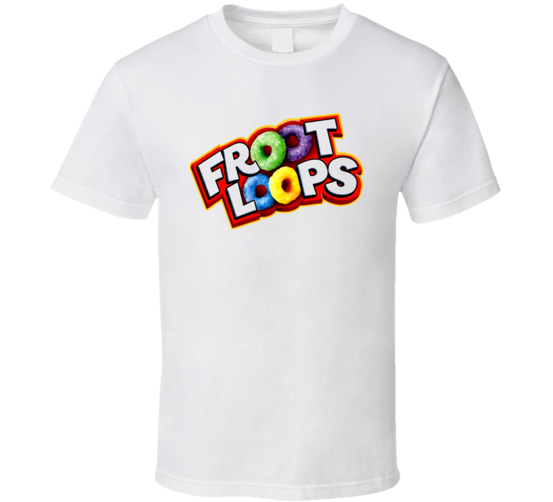 Froot Loops Cereal Logo T Shirt