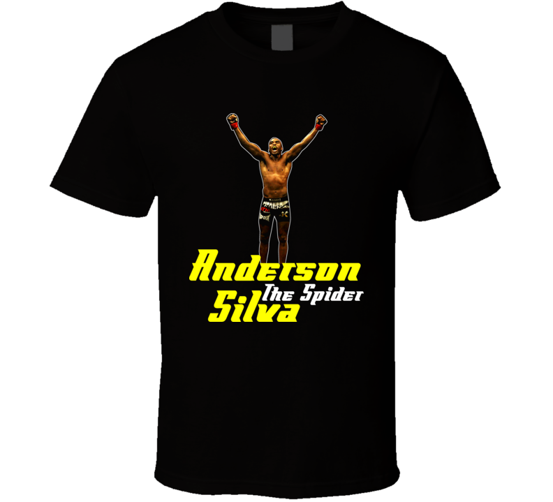 Anderson The Spider Silva Mma Fighter T Shirt