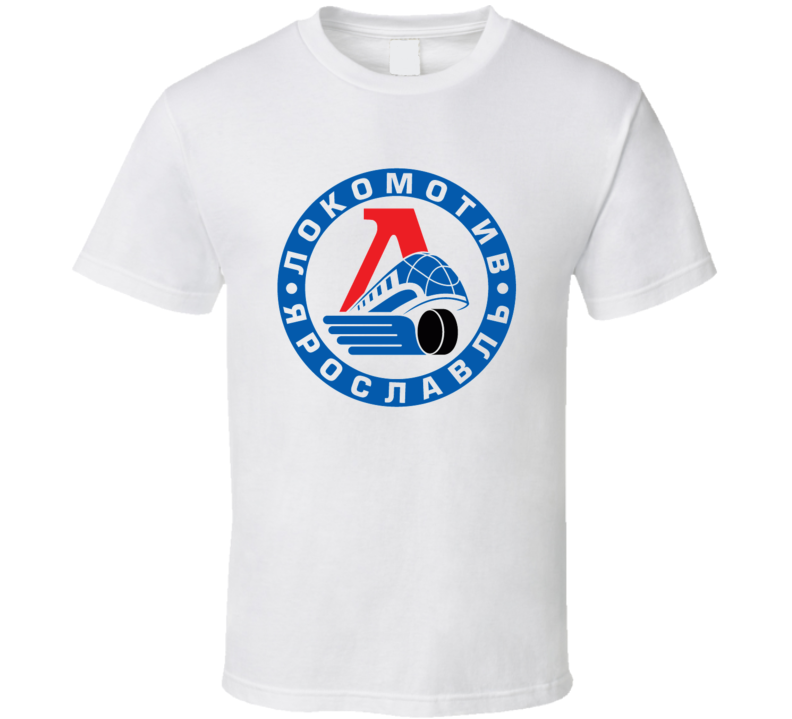 Lokomitiv Yaroslavl Russian Hockey KHL T Shirt