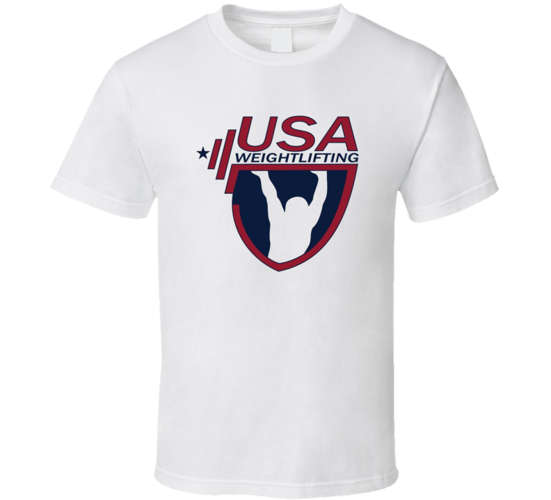 lounge valg strubehoved Team Usa Olympic Weightlifting Team American T Shirt
