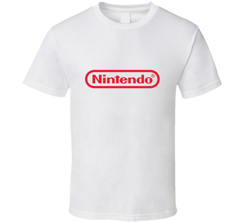 Nintendo Retro Classic Video Game Console Brand T Shirt