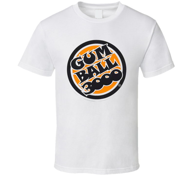 Gum Ball 3000 Road Rally Logo T Shirt