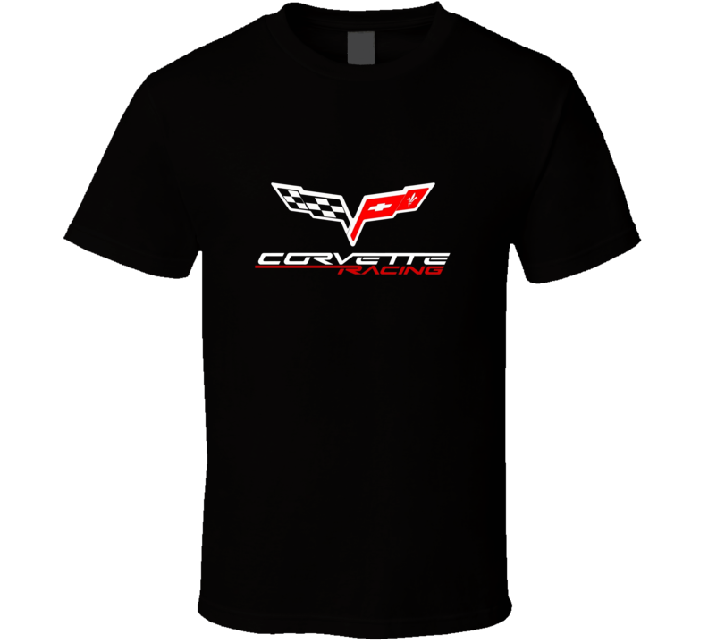 Corvette Racing Team American Muscle  Car T Shirt