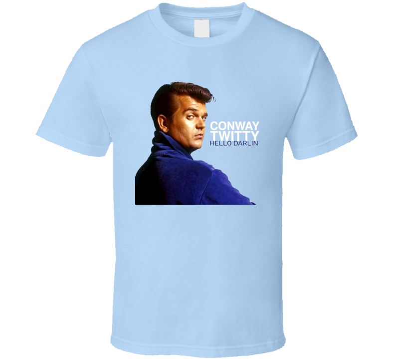 Conway Twitty Country Music Singer Guitarist T Shirt