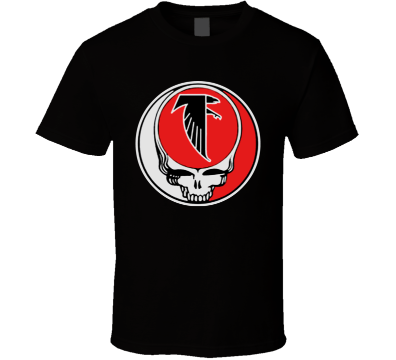 Steal Your Face Falcons Skull Dead Atlanta Gratefull T Shirt