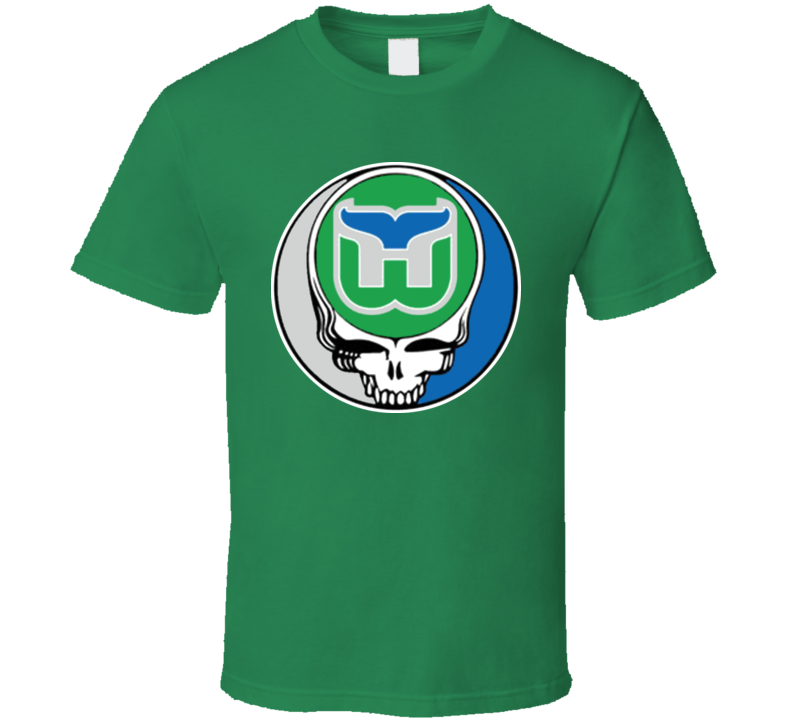 Steal Your Face Style Hartford Whalers Dead Hockey Great T Shirt