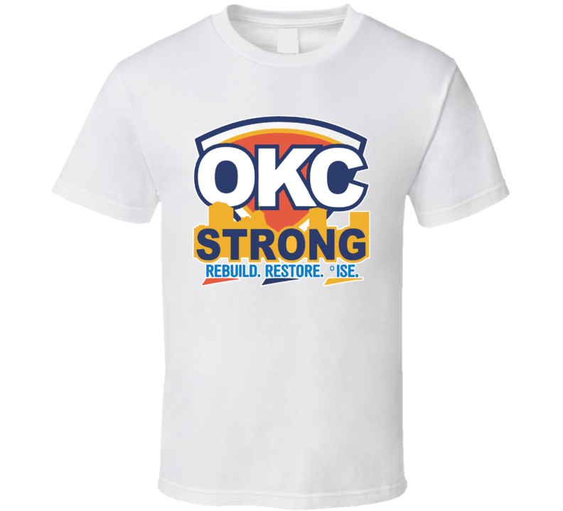 Oklahoma Strong Tornado Victims OKC Charity Fundraiser T Shirt