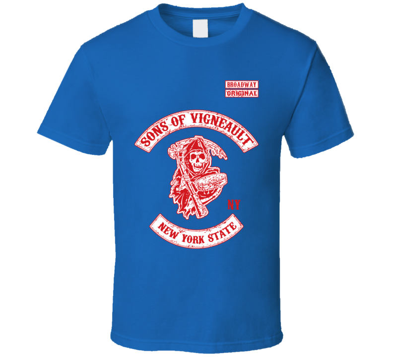 Sons Of Vigneault New York Anarchy Style Rangers Hockey T Shirt