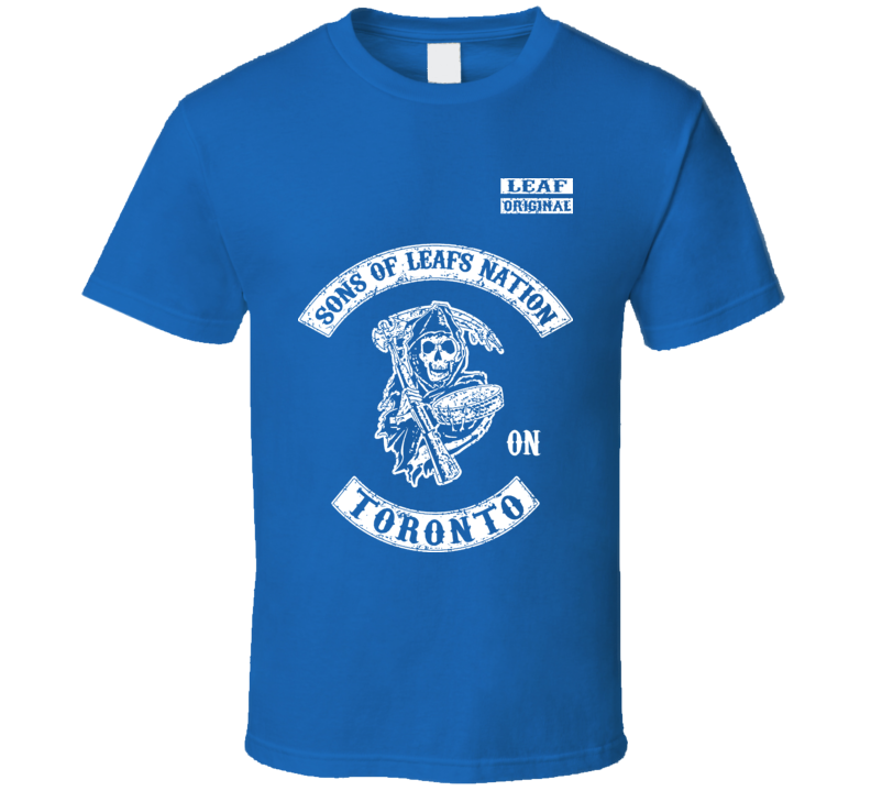 Sons Of Leafs Nation Hockey Toronto T Shirt