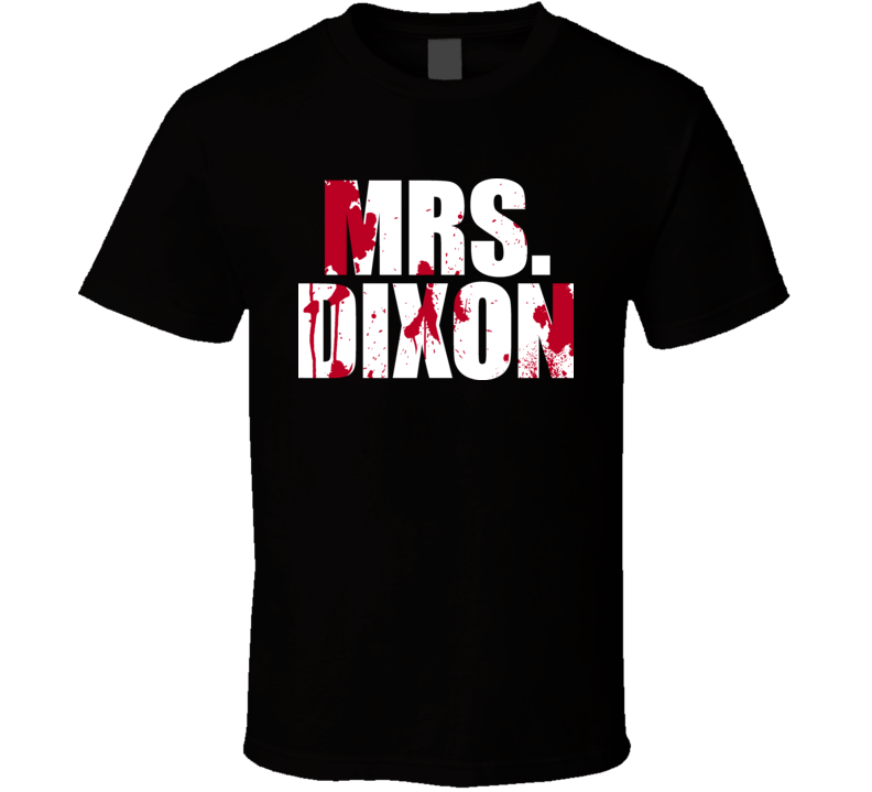 Mrs Daryl Dixon Womens Zombies T Shirt