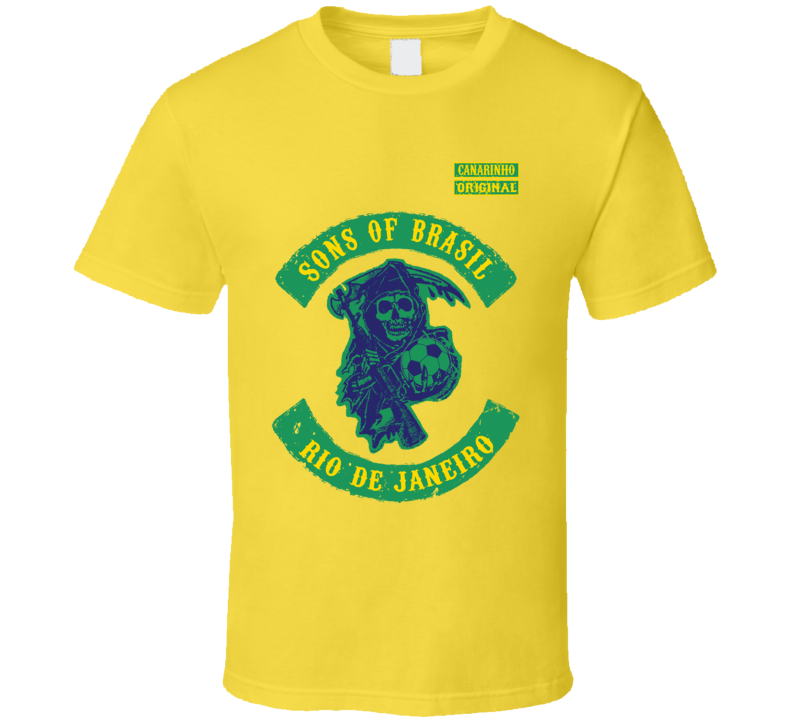 Sons Of Brazil Rio De Janeiro Soccer Football T Shirt