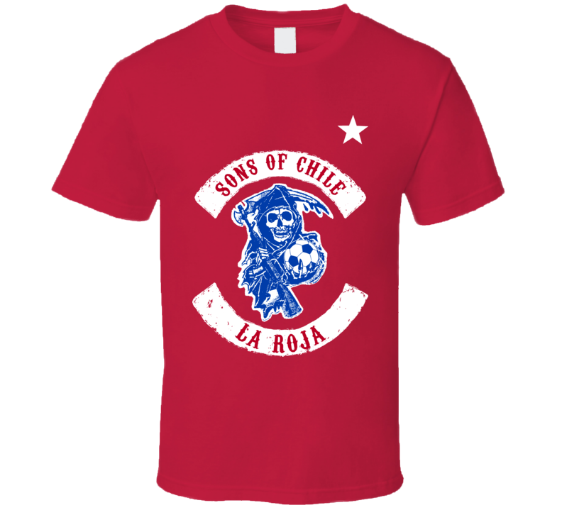 Sons Of Chile Soccer Football T Shirt
