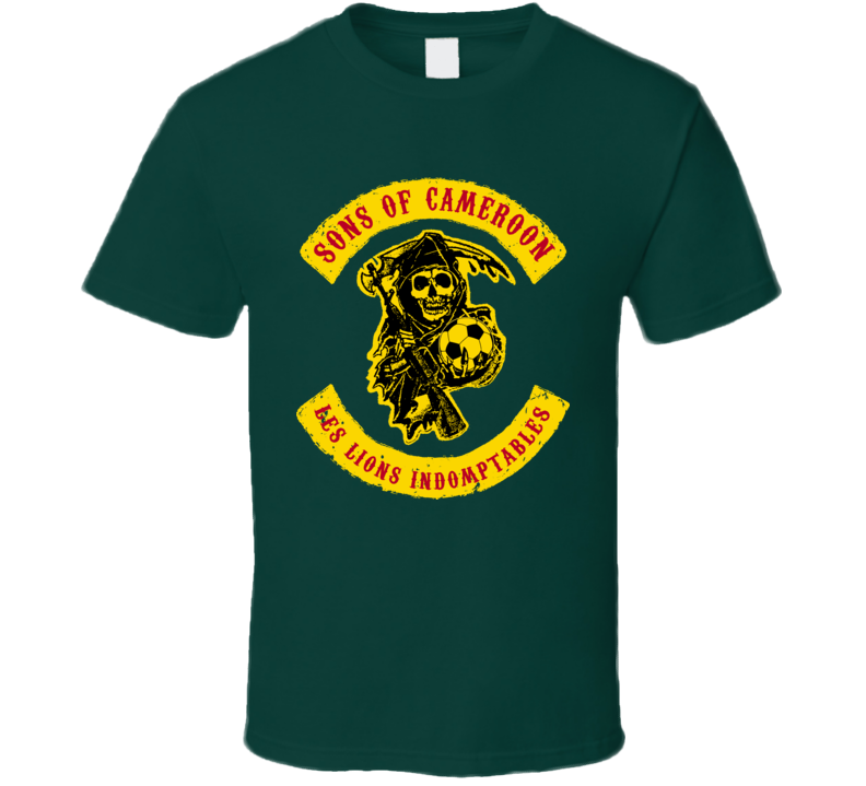Sons Of Cameroon Football Soccer T Shirt