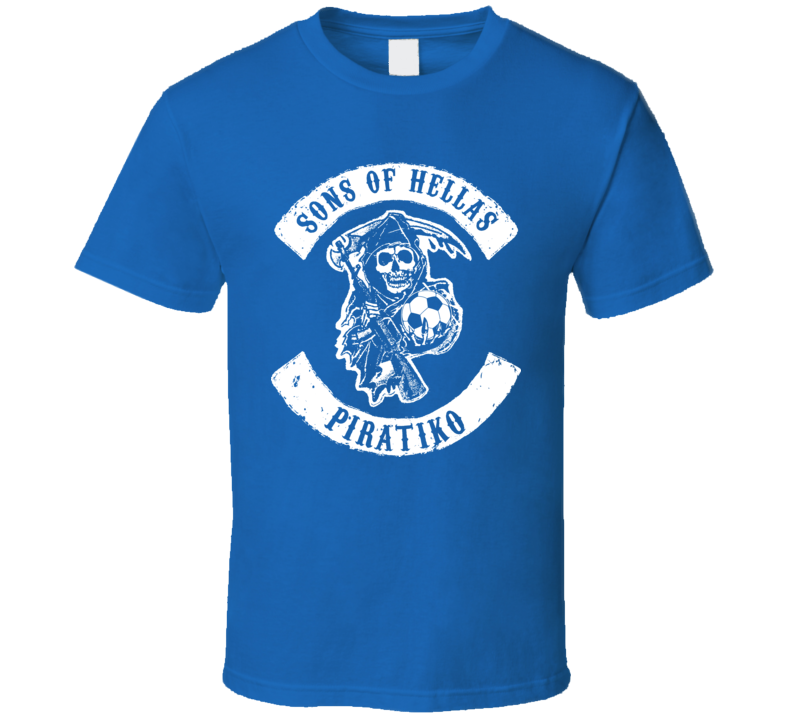 Sons Of Hellas Greece Football T Shirt