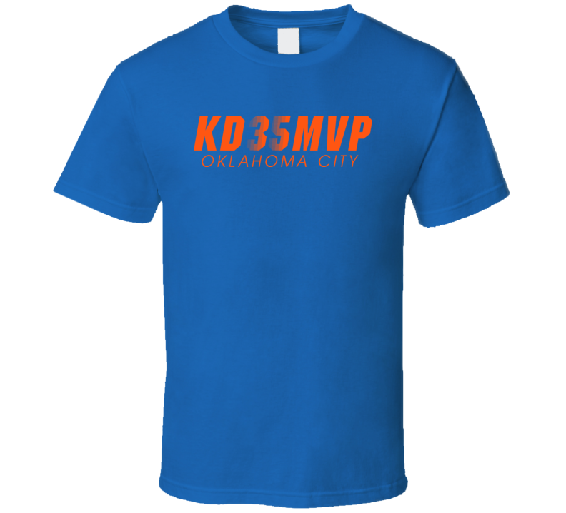 KD MVP OKC Oklahoma City Basketball Kevin Durant T Shirt