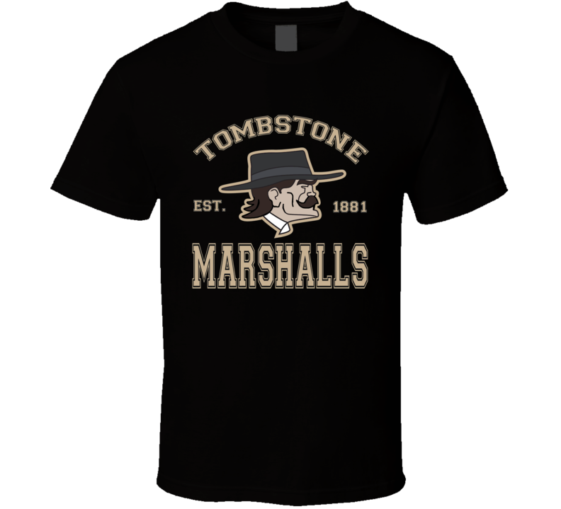 Tombstone Marshalls Classic Movie T Shirt
