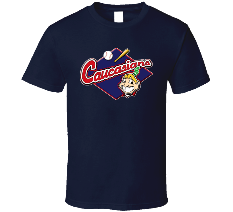  Cleveland Caucasians T-Shirt : Clothing, Shoes & Jewelry