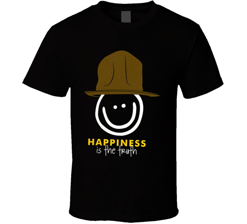 Pharell Peace Love World Hapiness Is The Truth Hip Hop T Shirt