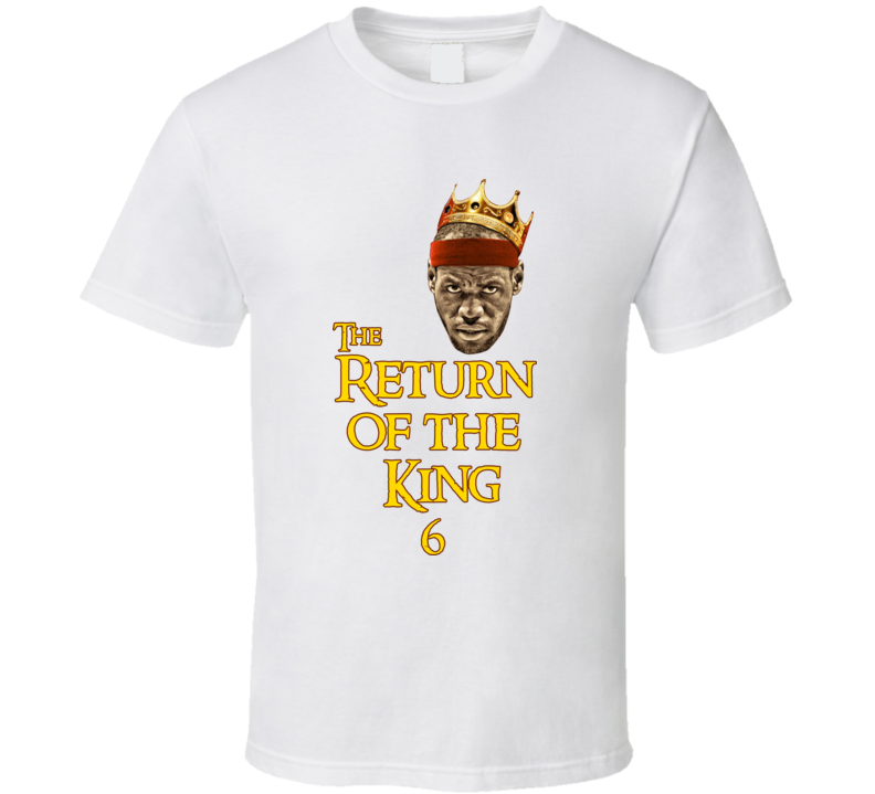 Return Of The King Cleveland Basketball T Shirt