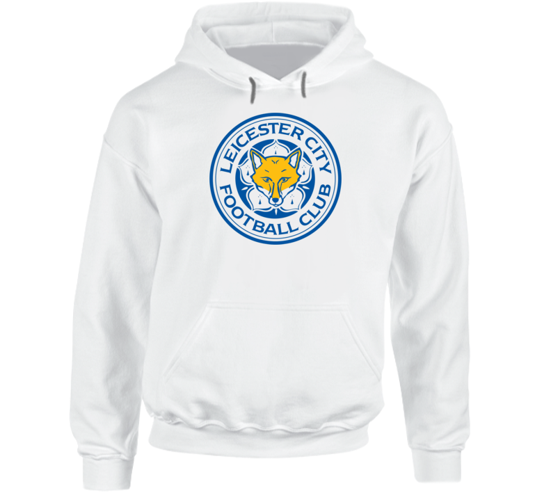Leicester City Foxes Football Sweater Soccer EPL Adult All Sizes Hoodie