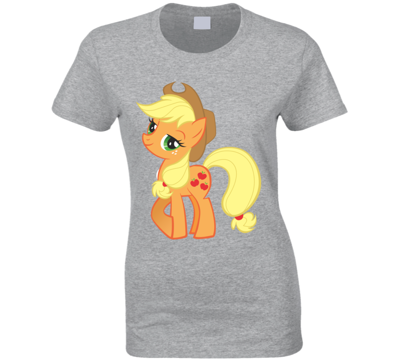 My Little Pony Applejack Womens Ladies Childrens Cartoon T Shirt
