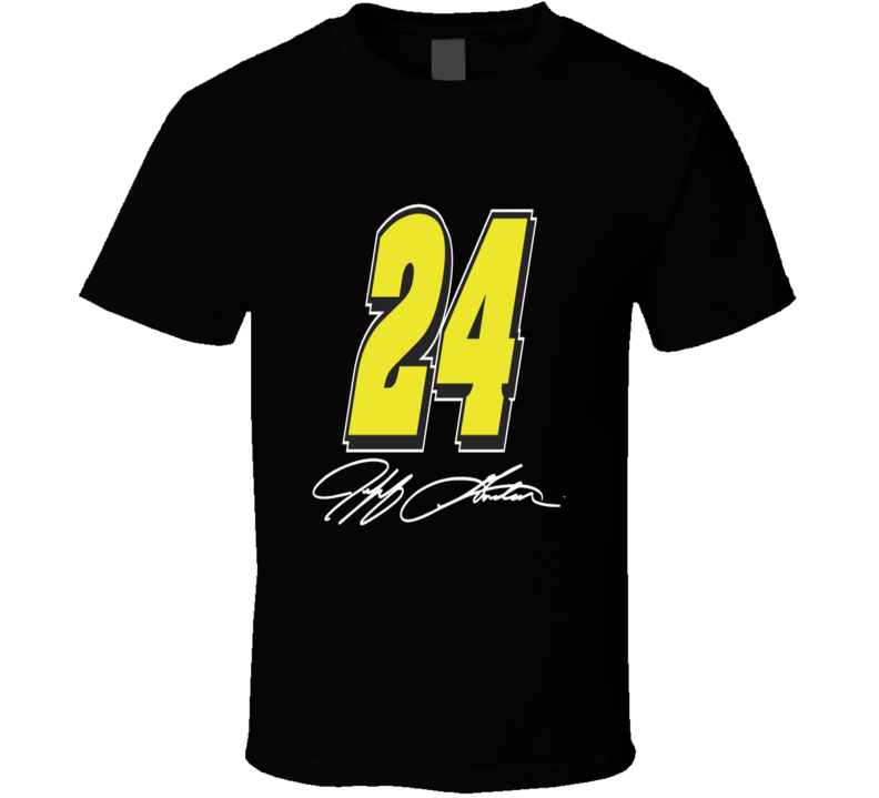 Jeff Gordon 24 Race Car Dupont Nascar Racing T Shirt
