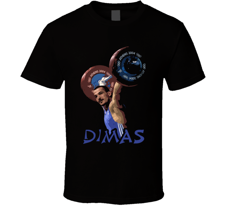 Pyrros Dimas Weightlifter Olympics T Shirt