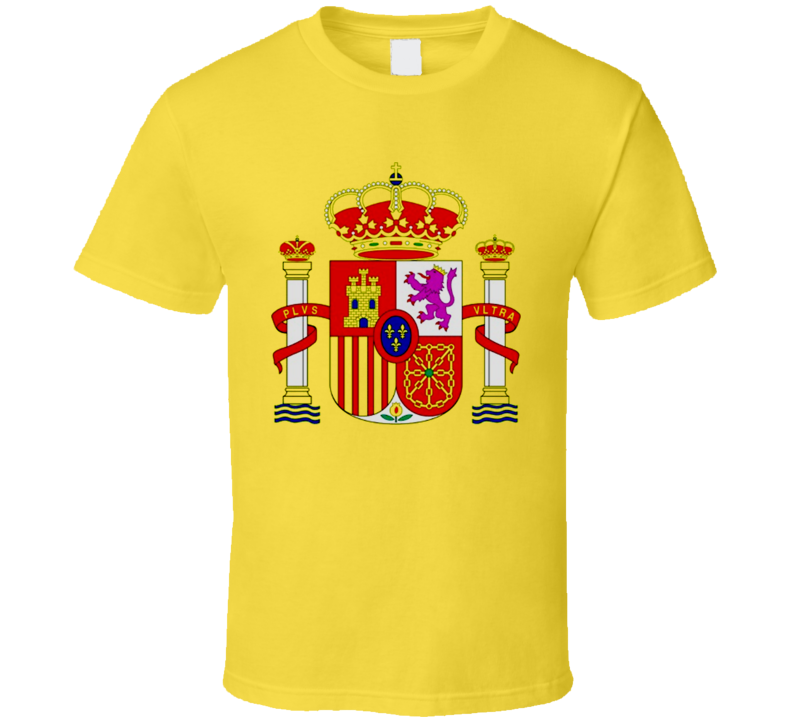 Spain National Football Team Logo T Shirt