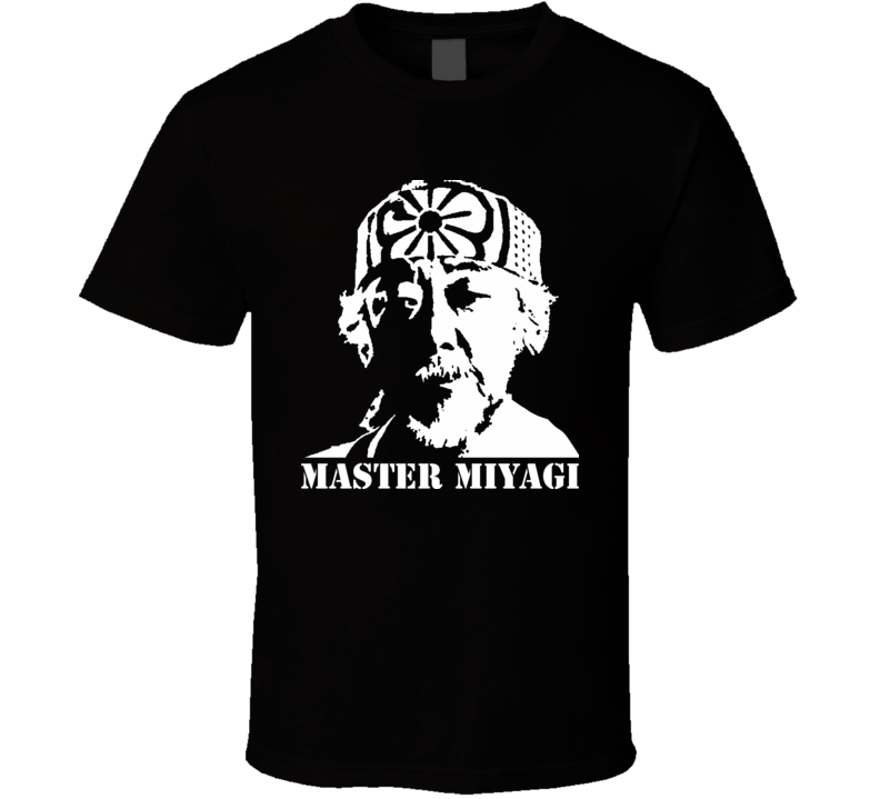 Mr Miyagi Karate Kid Movie T Shirt