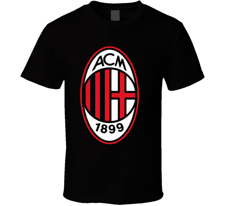 Ac Milan Italian Soccer T Shirt