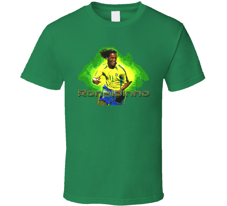Ronaldinho Brazil Soccer T Shirt